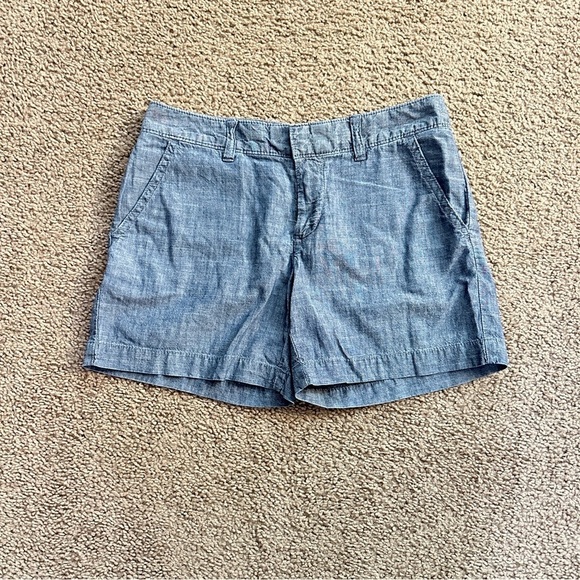 Tommy Hilfiger Women's Cotton Shorts in Denim Blue Color sz 0 - Picture 1 of 7
